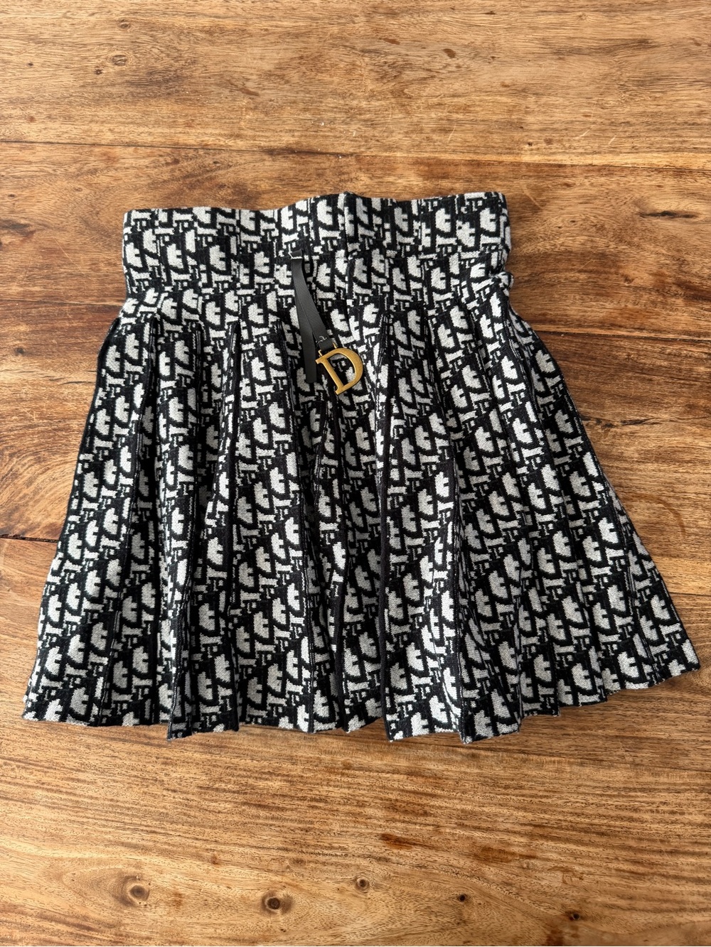 Patterned Girls Skirt